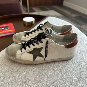 Men’s Golden Goose Super-Star Classic Sneakers EU 43/US 10 Excellent in Box